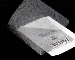 Fine Back & Wing Foil, Light Gray